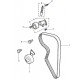 Galet tendeur OEM courroie distribution Freelander 1 essence